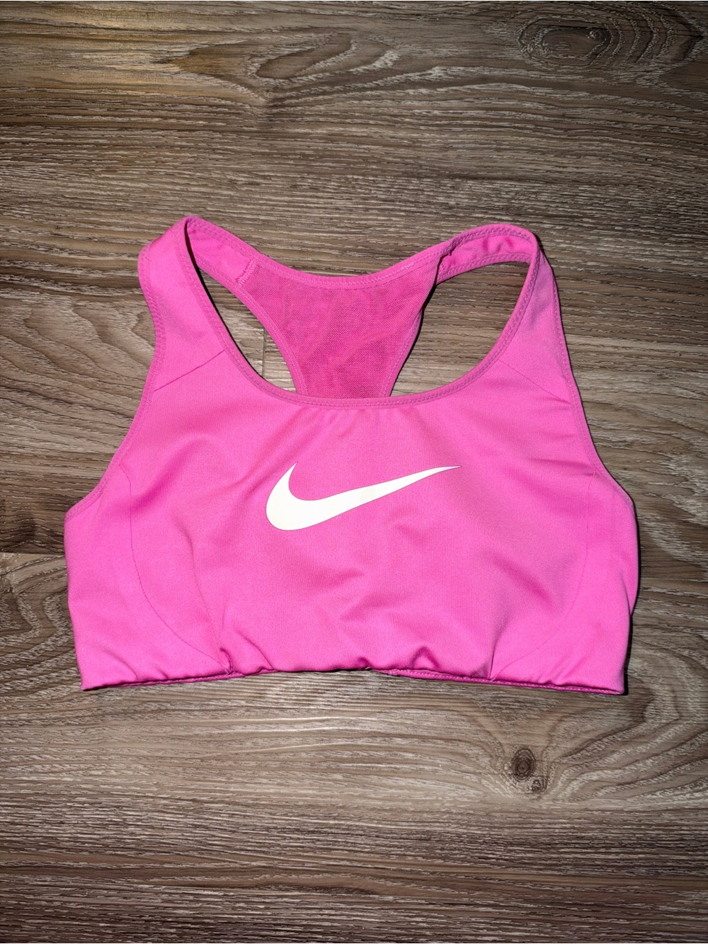 Nike Swoosh Dri-Fit Women’s Size S Pink Sports Bra